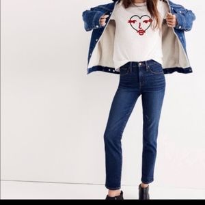 Madewell | Dark Wash Crop Jeans